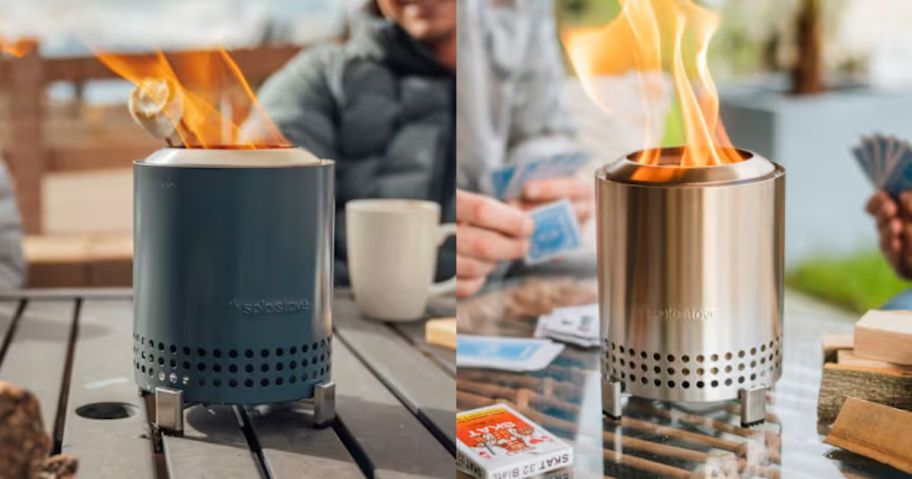 Solo Stove Mesa 2-Pack on table