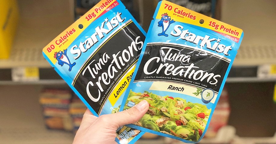 StarKist Tuna Creations 12-Pack Only $7.82 Shipped on Amazon (Just 65¢ Per Pouch!)