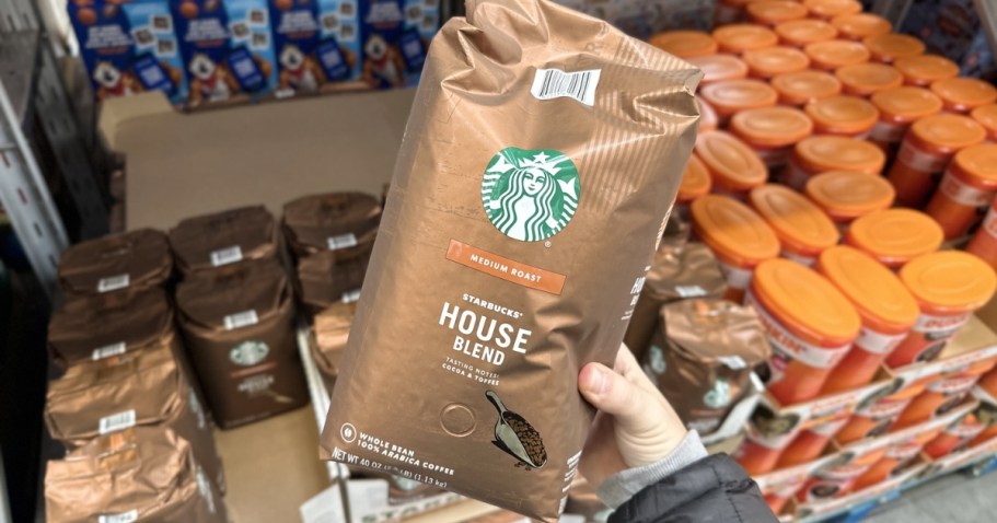 HUGE Starbucks Ground Coffee 40oz Bags Only $12.98 at Sam’s Club (Reg. $19)