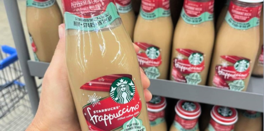 Starbucks Peppermint Mocha Frappuccino 12-Pack Only $26 Shipped on Amazon