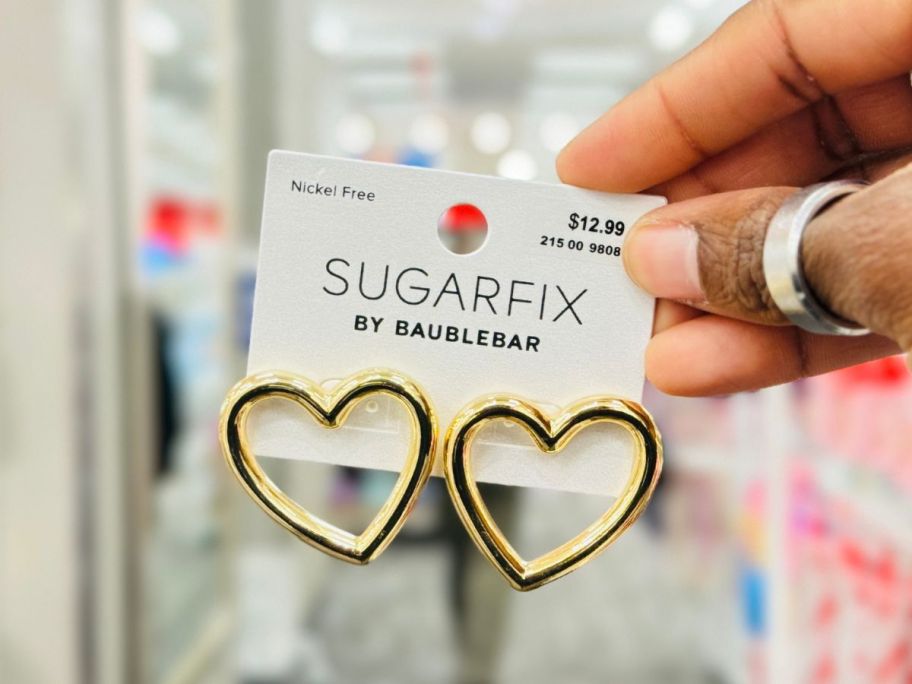 Sugarfix by BaubleBar Heart To Resist Earrings