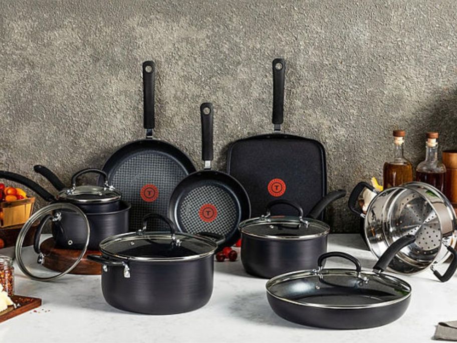 T-fal Ultimate Hard Anodized Nonstick 14-piece Cookware Set