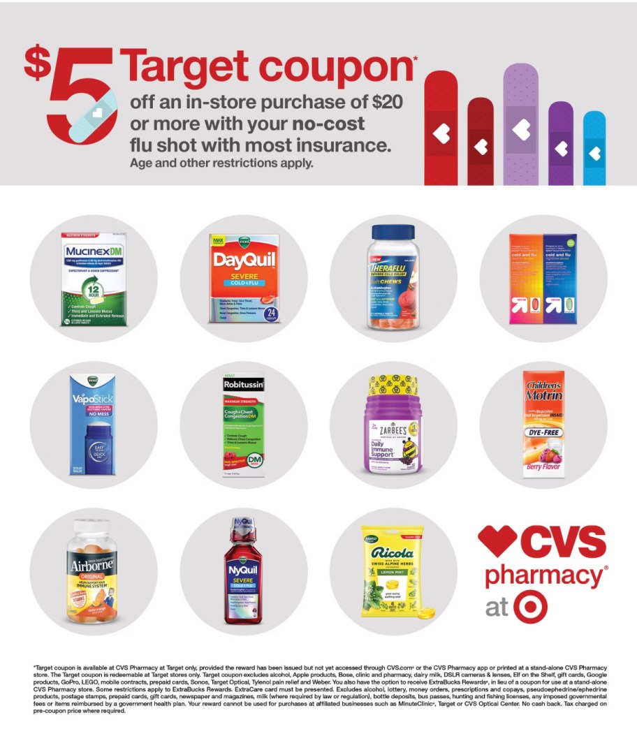 page from Target ad