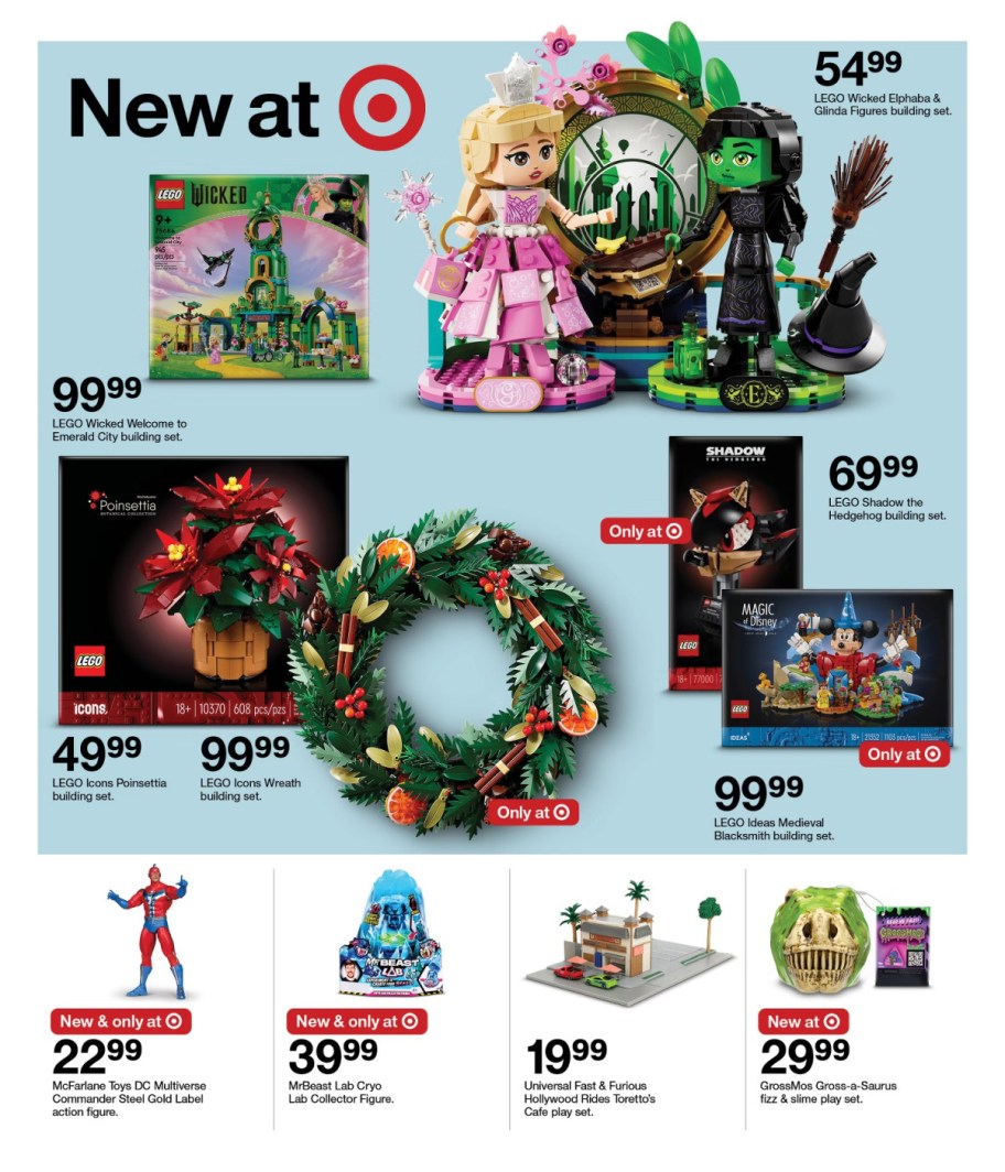 page from Target ad