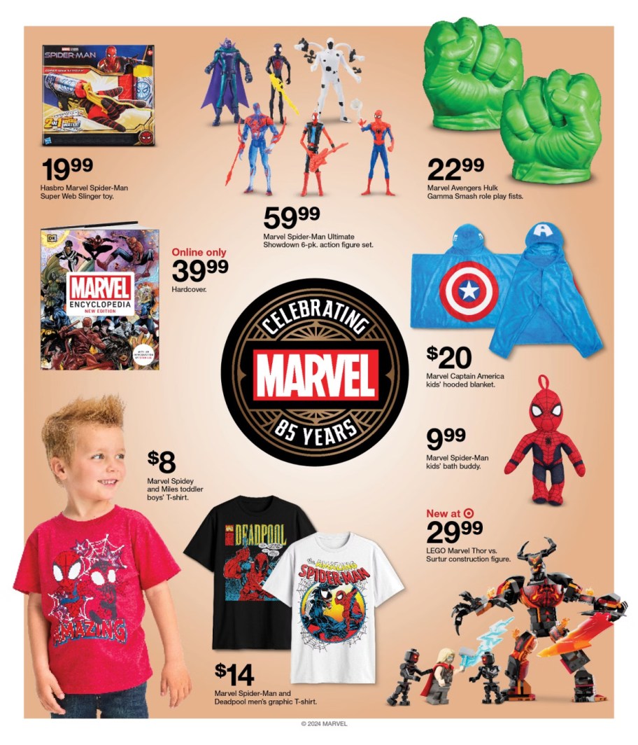 page from Target ad