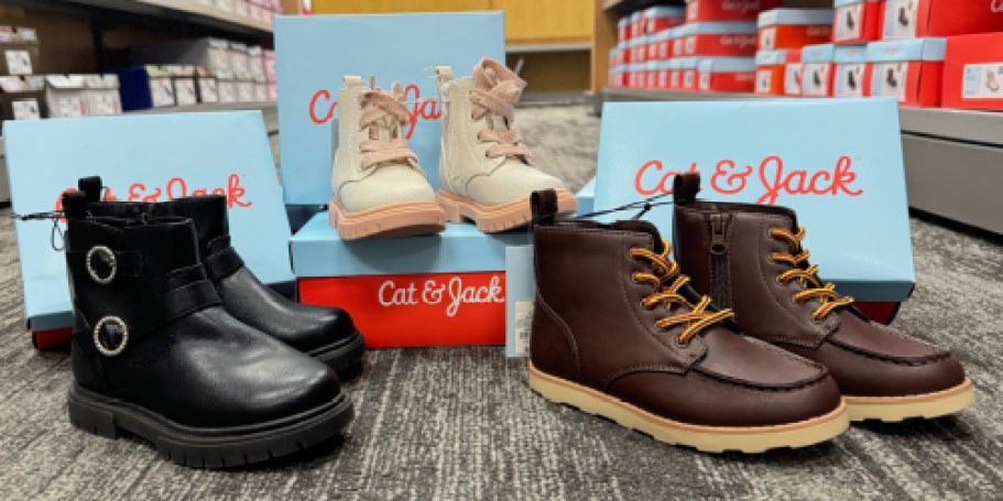 Get 50% Off Cat & Jack Boots & Slippers at Target | Styles from $5!