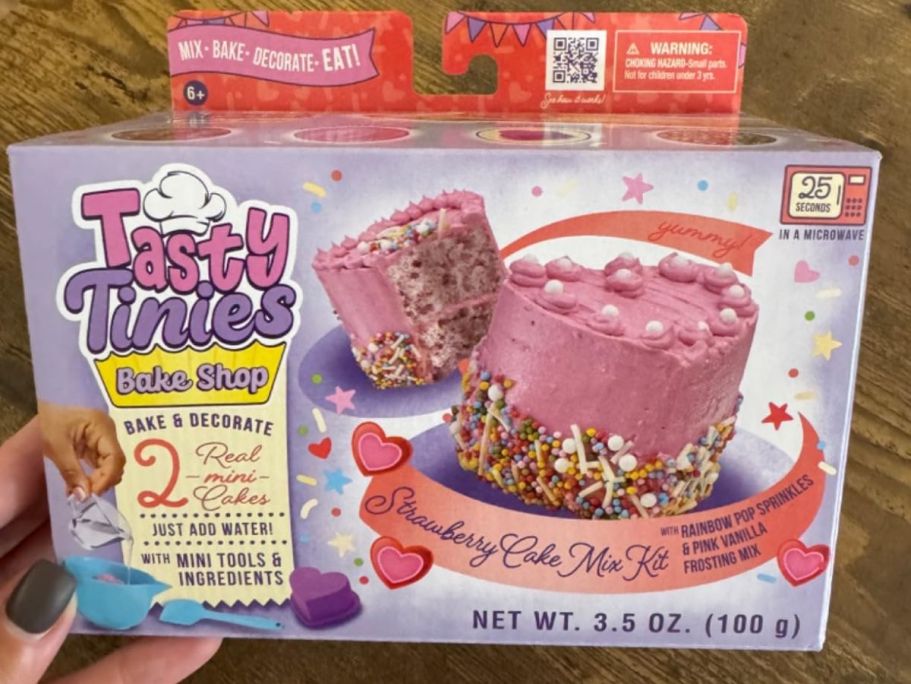 Tasty Tinies Bake Shop Cake Kits $9.97 on Walmart.online – Includes Mini Tools & Ingredients!