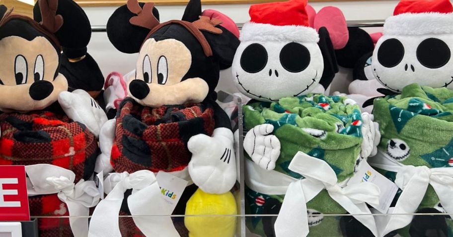 Mickey and Jack Skellington Pillow Buddies at Kohl's