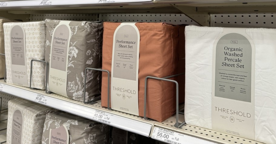 Score 40% Off Target Bedding | Sheet Sets Only $18!