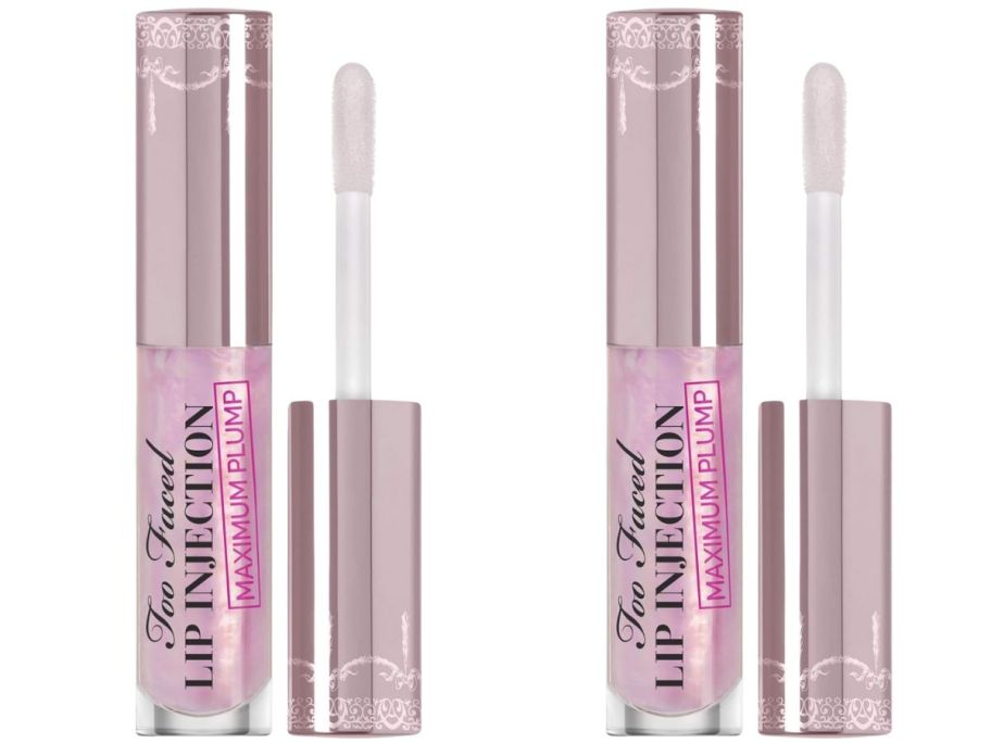 Too Faced Lip Injection Maximum Plump Extra Strength Lip Plumper Gloss stock images