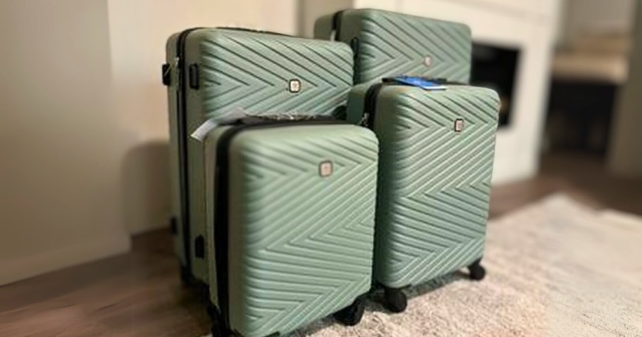 Travelhouse 4-Piece Luggage Set Just $94.99 Shipped on Walmart.online (Reg. $500)