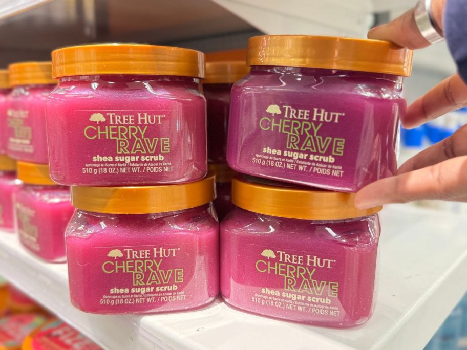 Tree Hut Cherry Rave Shea Sugar Scrubs