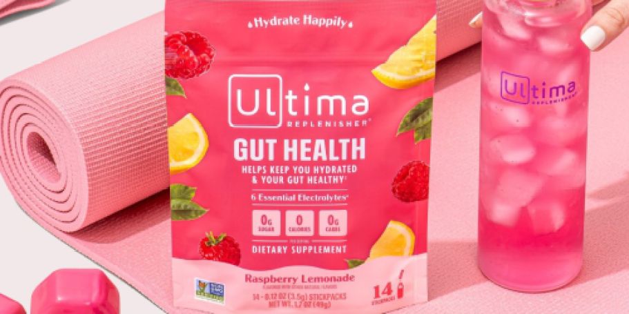 FREE Ultima Replenisher Gut Health Drink Mix (Just Ask Alexa!)