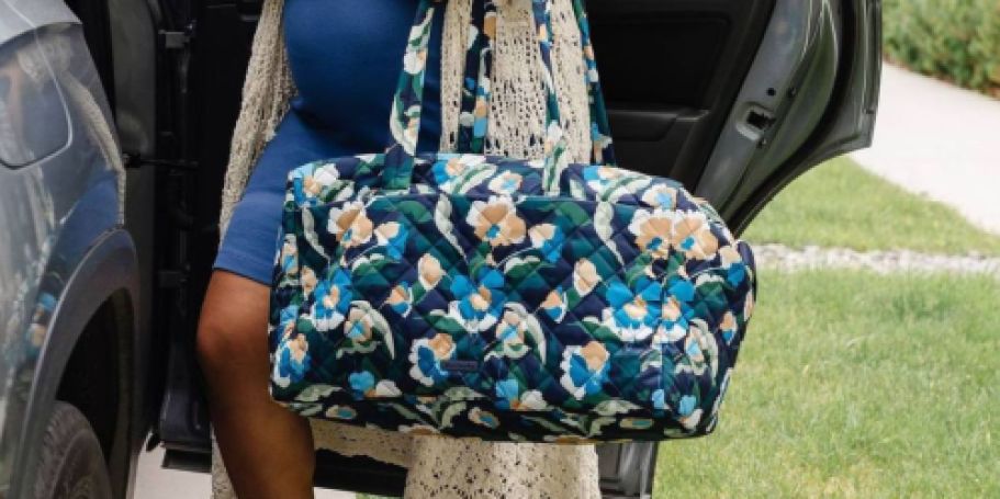 Up to 80% Off Vera Bradley Online Outlet | Large Duffel Bags Only $34.99 (Reg. $165) + More