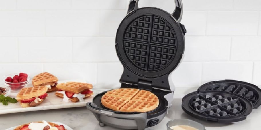 Cuisinart 2-in-1 Waffle Maker Just $21 on Macys.online (Reg. $80) | Make Classic Or Begian Waffles