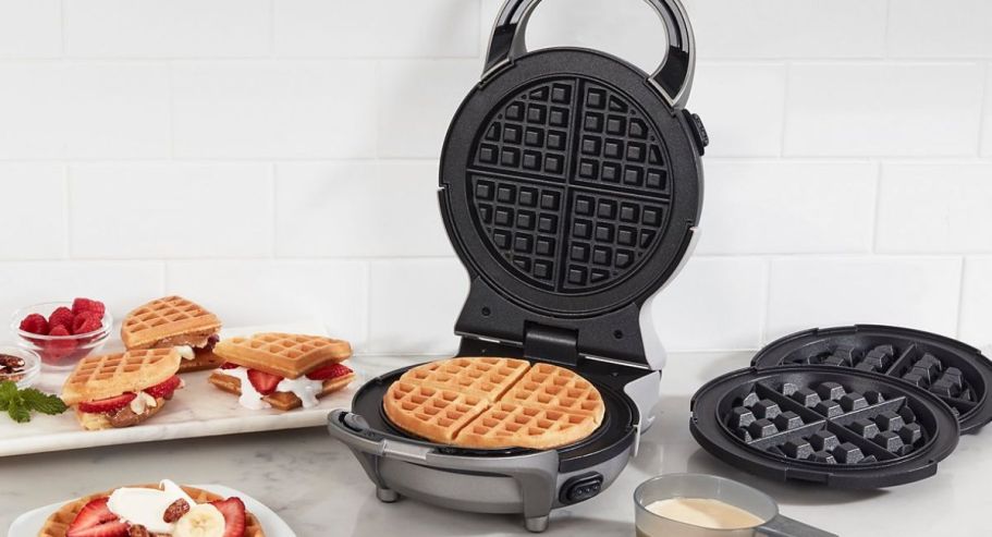 Cuisinart 2-in-1 Waffle Maker Just $21 on Macys.online (Reg. $80) | Make Classic Or Begian Waffles