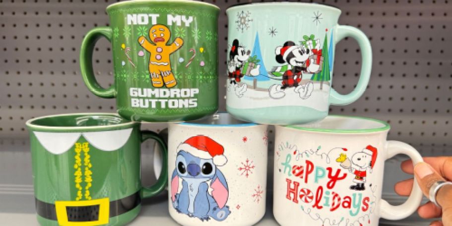 Walmart Character Christmas Mugs Only $6.98 | Disney, Elf, & More