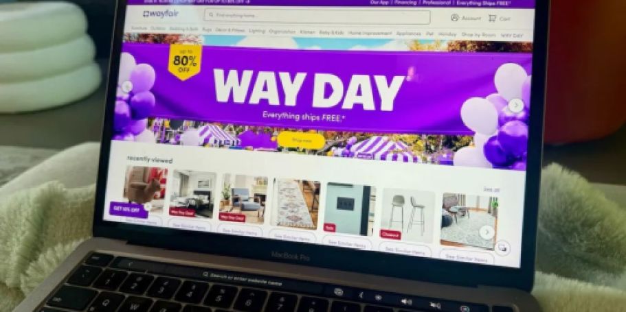 Wayfair’s Way Day Sale Extended | Up to 80% Off Furniture, Rugs, & More + Free Shipping