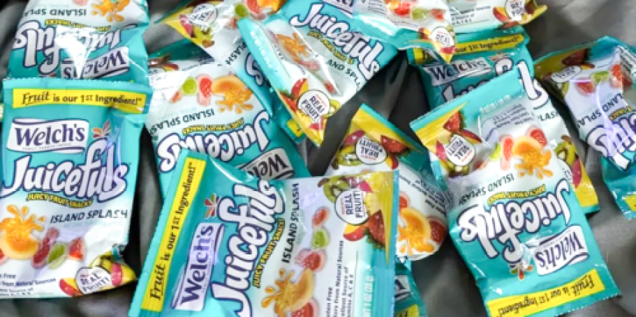 Welch’s Juicefuls Fruit Snacks 48-Pack JUST $14 Shipped on Amazon (Reg. $21)