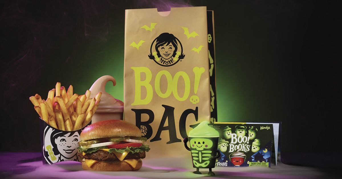 Wendy’s BOO Bags Now Available – Include Meal, Coupon Booklet, Frosty & Collectible (It’s a Kid’s Meal for Adults!)