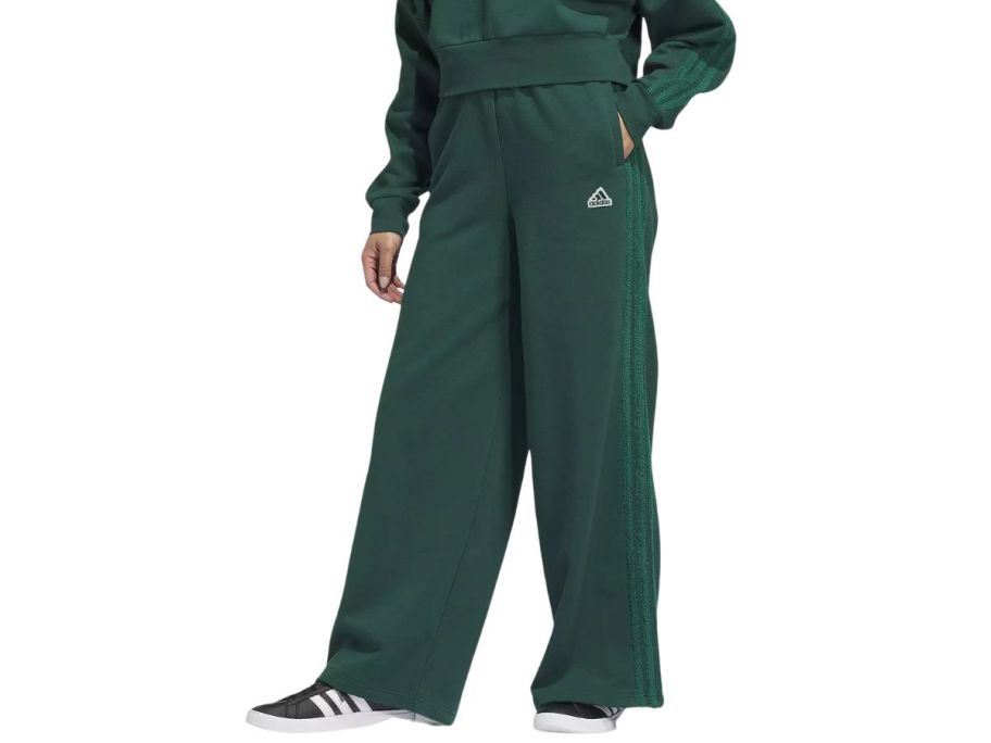 woman wearing Women's adidas Coze 3-Stripes Pants