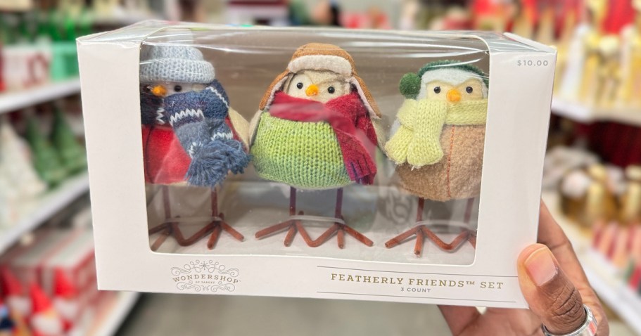 Deck the Halls with Target’s Adorable Holiday Birds – Starting at Just $5!