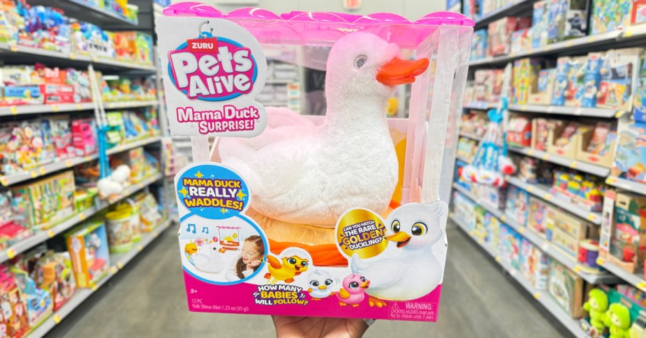 Zuru Pets Alive Mama Duck & Baby Surprise Just $24.97 on Walmart.online (HOT Holiday Toy)