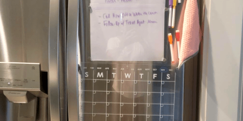 Magnetic Acrylic Calendar 2-Pack Just $8 on Amazon (Only $4 Each!)