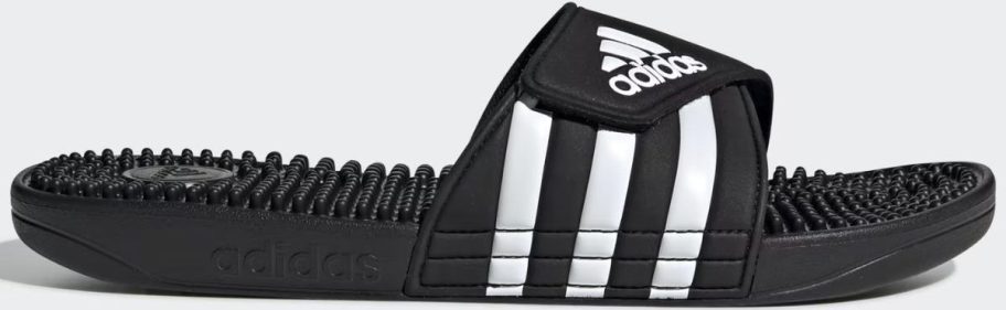 black adidas adissage slide