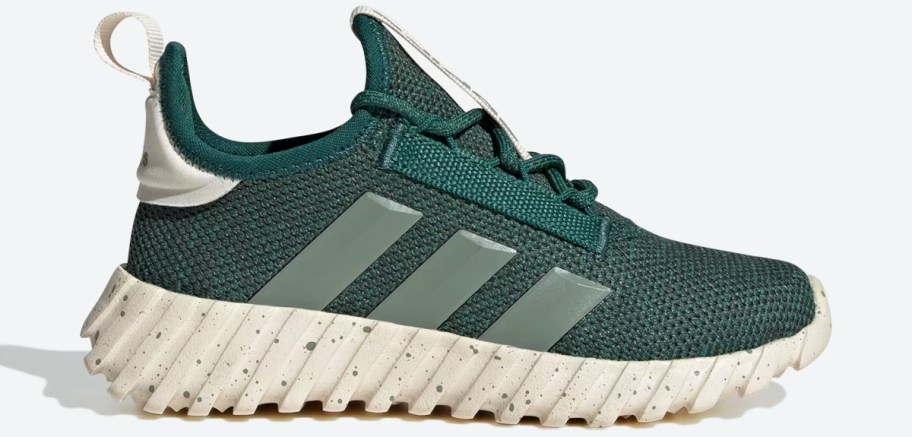 green and white adidas sneaker