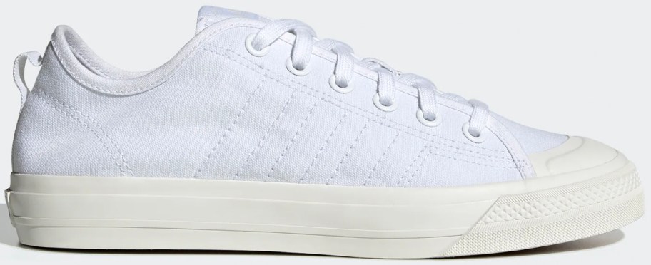 white adidas shoe