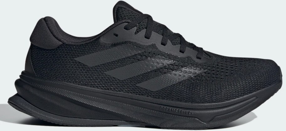 black adidas shoe