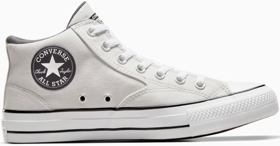 white high top converse shoe 