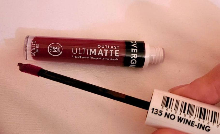 Covergirl Outlast Ultimatte Lip Color Just $1 Shipped on Amazon (Reg. $11) & More