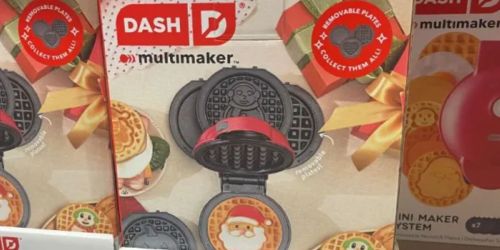 RUN! Dash MultiMaker Holiday Set from $13.99 on Kohls.online | Has 7 Changeable Plates!