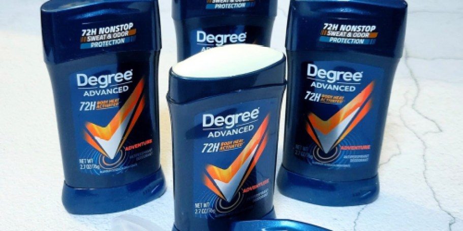 Degree Men’s Deodorant 4-Pack Only $8 Shipped on Amazon (Regularly $20)