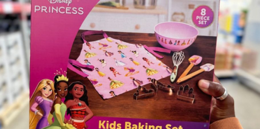 Disney 100th Anniversary Kids 8-Piece Baking Set Just $19.98 at Sam’s Club