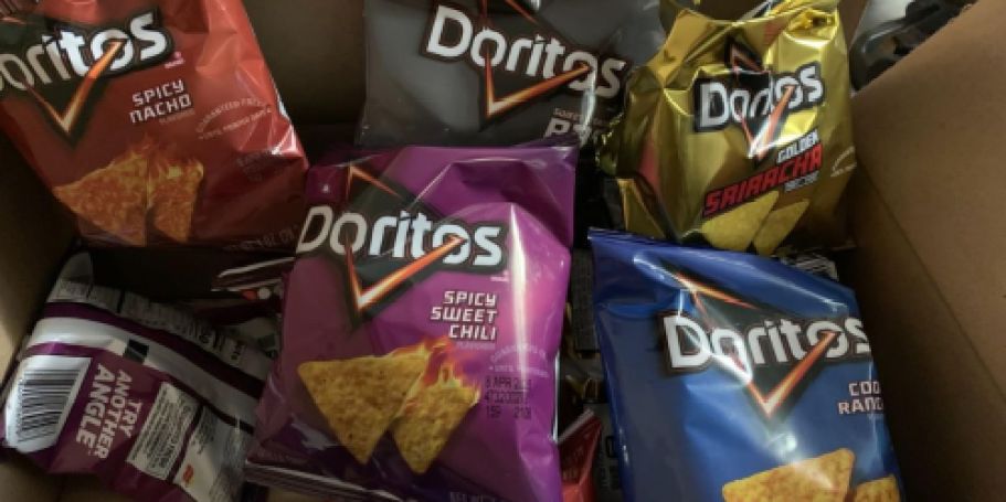 Doritos Variety Snack Bags 21-Pack Only $6.99 on Amazon (Just 33¢ Each)