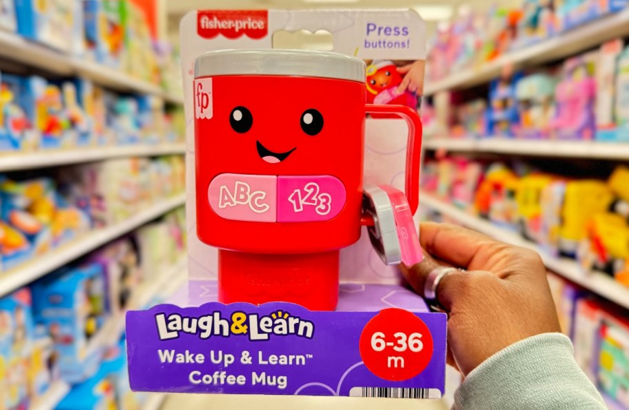 Fisher Price Laugh & Learn Coffee Mug Just $7.49 on Target.online | Fun Holiday Gift!