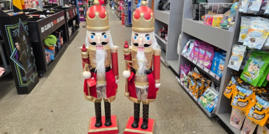 Hurry! Score GIANT Christmas Nutcrackers for Only $25 at Five Below – Selling Out Fast!