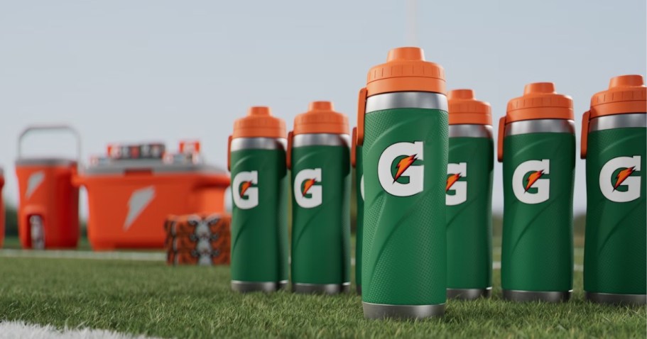 Score SIX FREE Water Bottles + Up to 60% Off Gatorade Team Shop (Perfect for Schools & Sports Teams!)