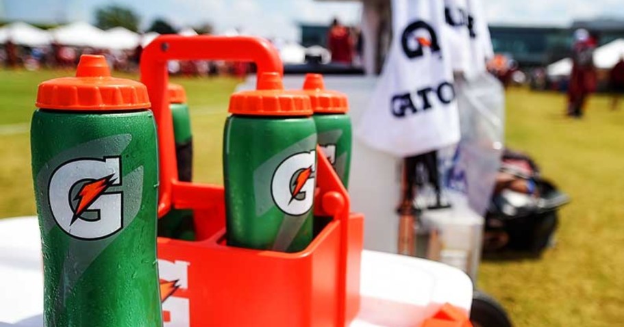 Buying for a Sports Team or School? Get FREE Water Bottles AND 60% Off Gatorade Team Shop