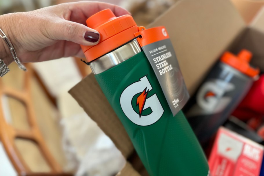 GO! 40 Gatorade Energy Drink Packets w/ FREE Water Bottle Just $24 Shipped (Reg. $72)