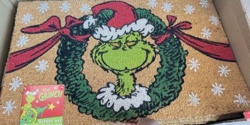 Kohl’s Holiday Doormats from $10 | Disney, The Grinch, Peanuts, & More!