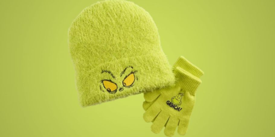 Kohl’s Kids Hat & Mitten Sets from $7.58 | The Grinch, Bluey, Pokemon & More