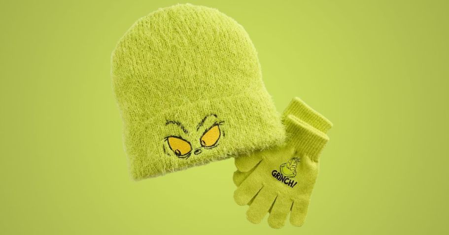 Kohl’s Kids Hat & Mitten Sets from $7.58 | The Grinch, Bluey, Pokemon & More