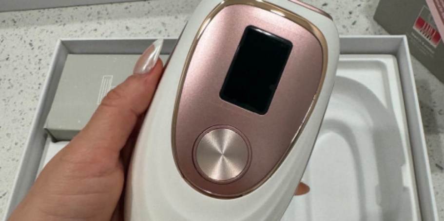 IPL Laser Hair Remover Just $39 Shipped on Amazon | Results In as Little as 8 Weeks