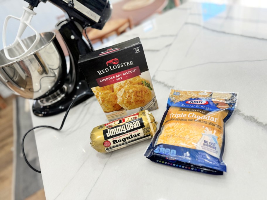 ingredients for easy sausage balls