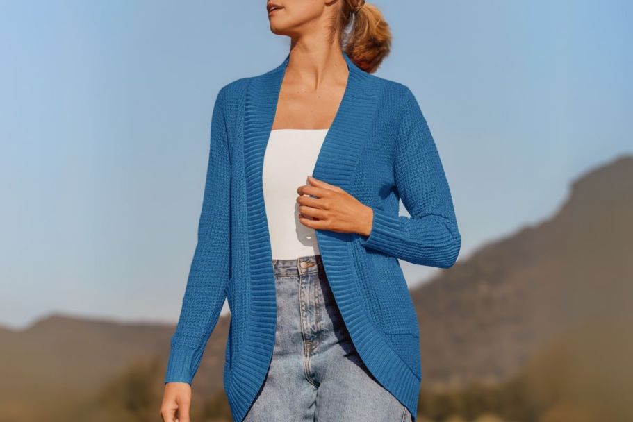 Zesica Cardigan Sweater Just $13.99 Shipped on Amazon | Over 7.4K 5-Star Reviews