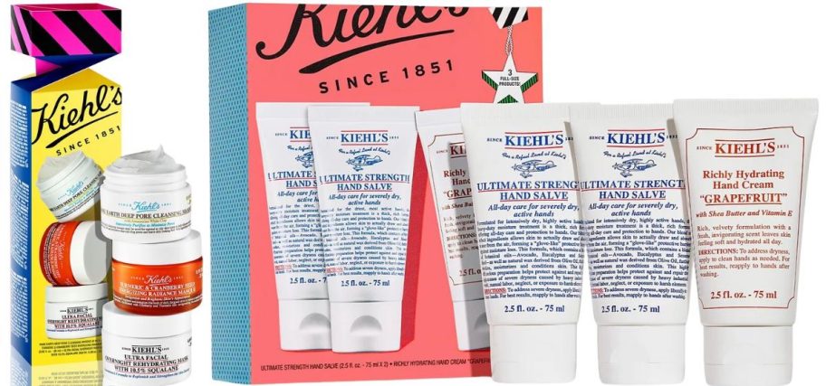 two kiehls beauty sets